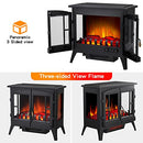 23 Inches 3D Free Standing Electric Fireplace Stove 5215