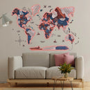3D LED / LUMINOUS Wooden World Map 3.0 Duna by Enjoy The Wood