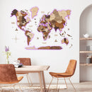 3D LED Wooden World Map 3.0 Multicolor by Enjoy The Wood
