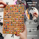 3D LED / LUMINOUS Wooden World Map 3.0 Nordik by Enjoy The Wood