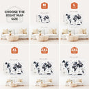 3D LED / LUMINOUS Wooden World Map 3.0 Nordik by Enjoy The Wood