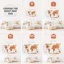 3D LED Wooden World Map 3.0 Oak by Enjoy The Wood