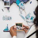 3D LED / LUMINOUS Wooden World Map 3.0 Ocean by Enjoy The Wood