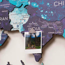 3D LED / LUMINOUS Wooden World Map 3.0 Ocean by Enjoy The Wood