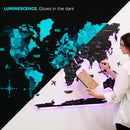 3D LED / LUMINOUS Wooden World Map 3.0 Space