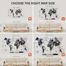 3D LUMINOUS LED Wooden World Map 2.0 Nordik by Enjoy The Wood