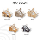 3D Wooden Map of Canada – Nordik