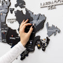 3D Wooden Map of Canada – Nordik
