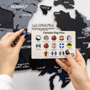 3D Wooden Map of Canada – Nordik