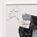3D Wooden USA Map on Board Nordik by Enjoy The Wood