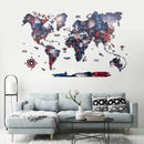 3D Wooden World Map Alcor by Enjoy The Wood