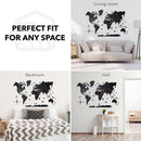 3D Wooden World Map Midnight by Enjoy The Wood