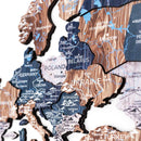 3D Wooden World Map Mystery by Enjoy The Wood