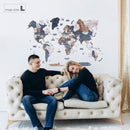 3D Wooden World Map Mystery by Enjoy The Wood