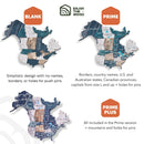 3D Wooden World Map Mystery by Enjoy The Wood
