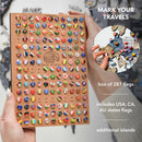 3D Wooden World Map Mystery by Enjoy The Wood