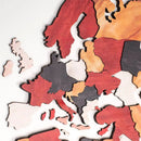 3D Wooden World Map Onyx by Enjoy The Wood
