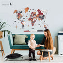 3D Wooden World Map Onyx by Enjoy The Wood