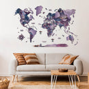 3D Wooden World Map Sirius