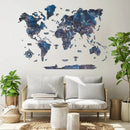 3D Wooden World Map Space by Enjoy The Wood