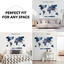 3D Luminous Colored Wooden World Map Space by Enjoy The Wood