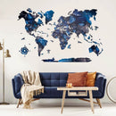 3D Wooden World Map Space by Enjoy The Wood