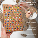 3D Wooden World Map Terra by Enjoy The Wood