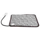 Pet Heating Pad Dog Cat Electric Heating Mat Waterproof Adjustable Warming Blanket with Chew Resistant Steel Cord Case by GBruno Store