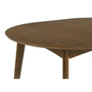 Linnea - 5 Piece Dining Set With Chairs - Dark Walnut by HouseOfZazla