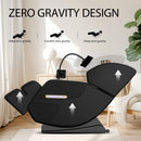 Massage Chair Recliner With Zero Gravity, Full Body Air Pressure - Black by HouseOfZazla