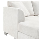 Modern Cloud Sectional Sofa L Shaped Luxury Couch Set With 2 Free Pillows 4 Seat With Oversized Chaise by HouseOfZazla