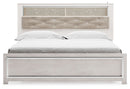Altyra - King Bookcase Panel Bed - White
