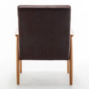 Wide Classic Mid-Century Modern Arm Chair by HouseOfZazla