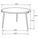 Mickelson - Round Coffee Table - Natural by HouseOfZazla