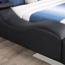 Zoya - Smart Multifunctional Bed, Built In Bluetooth Speakers, USB Charging by HouseOfZazla