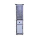 Narrow Bathroom Storage Cabinet with Adjustable Shelves