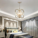 4 Lights Cage Crystal Chandelier