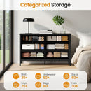 Modern 6 Drawer Fluted Dresser by HouseOfZazla