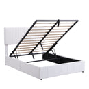 Elegant Upholstered Platform Bed With Hydraulic Storage System by HouseOfZazla