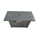 Propane Outdoor Fire Pit Table With Lid Versatile Fuel Options by HouseOfZazla