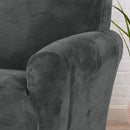 Velvet Stretch Slipcover - Gale Collection by Great Bay Home