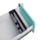 3 Drawer Mobile File Cabinet Under Desk Office, Simple Style Versatile Storage Cabinet For Legal / Letter / A4 Files, 5 Wheel Design Anti-Tilting Cold Rolled Steel Waterproof Moisture-Proof by HouseOfZazla