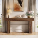 Console Table, Extra Long Narrow Sofa Table for Living Hallway by HouseOfZazla