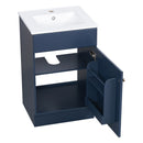Bathroom Vanity With Sink, Cabinet With Adjustable Shelf by HouseOfZazla