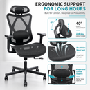 Ergonomic Office Chair with Adjustable Lumbar Support