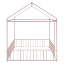 Metal Bed House Bed Frame With Fence by HouseOfZazla