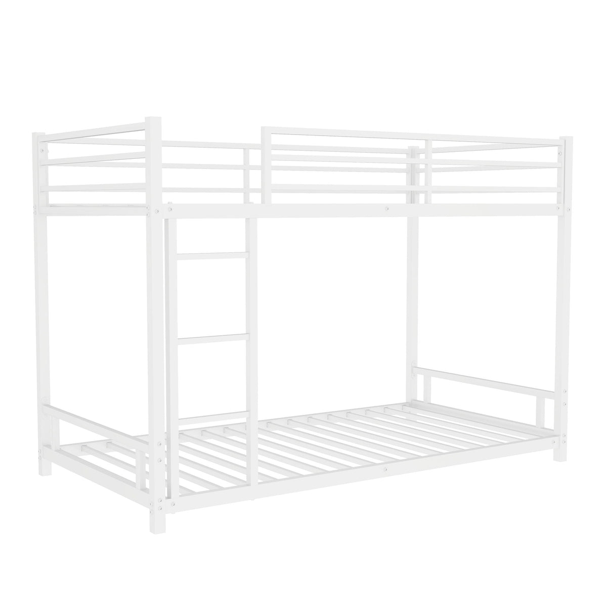 Bunk Bed With Noise Reduction And Safety Guardrail, photo 8 of 22