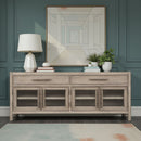 Cypress Lane - TV Stand Console - White Oak by HouseOfZazla