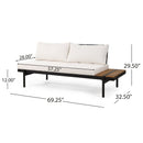 Theo 5 Seater Sectional Sofa Set with Cushions