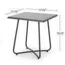 Alder Side Table - Gray by HouseOfZazla